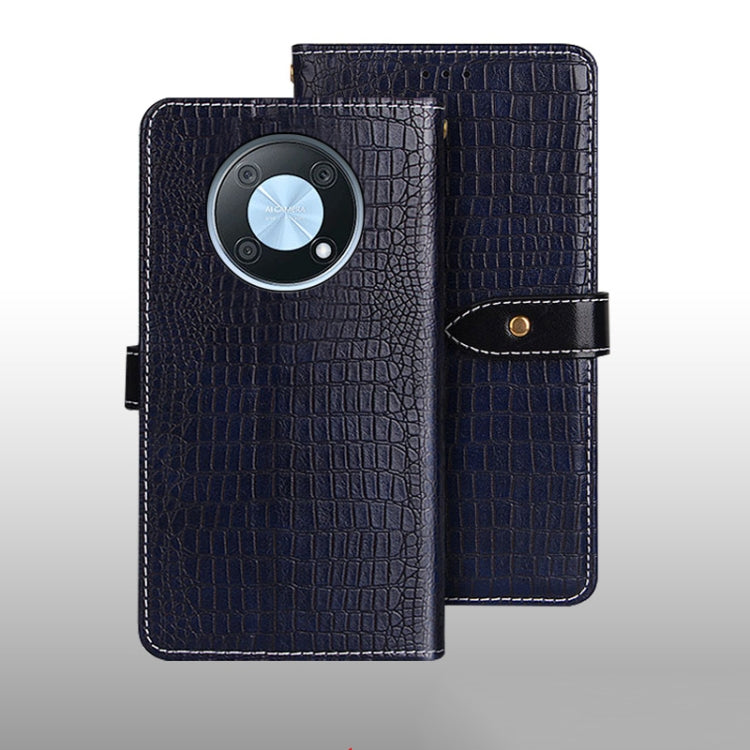 idewei Custodia per telefono in pelle con texture coccodrillo, For Huawei nova Y90, For Infinix Note 12, For Infinix Note 12 Pro 4G, For Infinix Smart 6 Plus, For Nokia G11 Plus, For Samsung Galaxy A04e 4G, For Tecno Camon 19, For Tecno Pova 3         ...