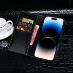 idewei Custodia per telefono in pelle con texture coccodrillo, For Huawei nova Y90, For Infinix Note 12, For Infinix Note 12 Pro 4G, For Infinix Smart 6 Plus, For Nokia G11 Plus, For Samsung Galaxy A04e 4G, For Tecno Camon 19, For Tecno Pova 3         ...
