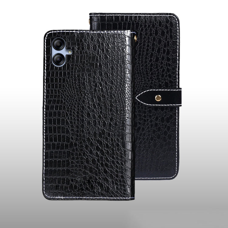 idewei Custodia per telefono in pelle con texture coccodrillo, For Huawei nova Y90, For Infinix Note 12, For Infinix Note 12 Pro 4G, For Infinix Smart 6 Plus, For Nokia G11 Plus, For Samsung Galaxy A04e 4G, For Tecno Camon 19, For Tecno Pova 3         ...