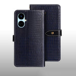 idewei Custodia per telefono in pelle con texture coccodrillo, For Huawei nova Y90, For Infinix Note 12, For Infinix Note 12 Pro 4G, For Infinix Smart 6 Plus, For Nokia G11 Plus, For Samsung Galaxy A04e 4G, For Tecno Camon 19, For Tecno Pova 3         ...