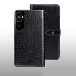 idewei Custodia per telefono in pelle con texture coccodrillo, For Huawei nova Y90, For Infinix Note 12, For Infinix Note 12 Pro 4G, For Infinix Smart 6 Plus, For Nokia G11 Plus, For Samsung Galaxy A04e 4G, For Tecno Camon 19, For Tecno Pova 3         ...