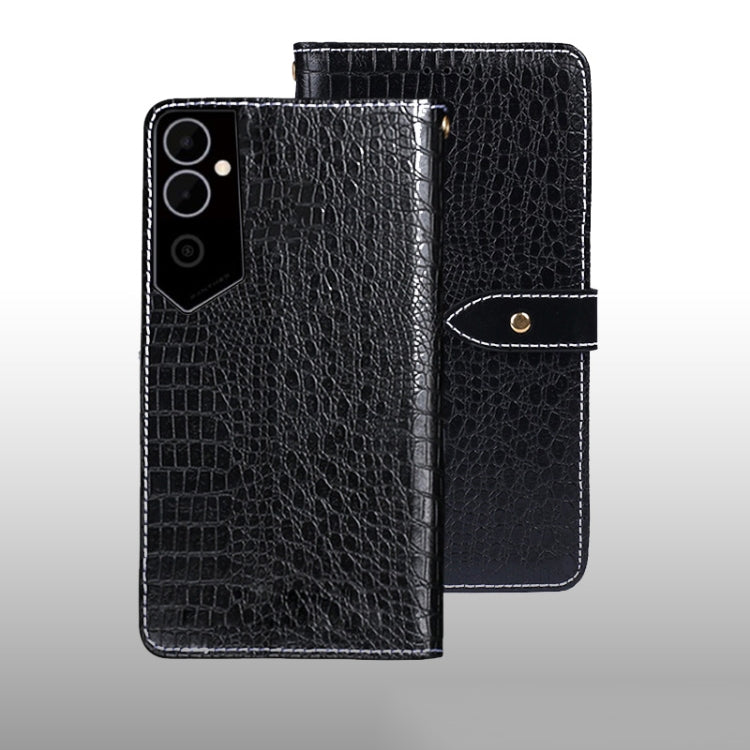 idewei Custodia per telefono in pelle con texture coccodrillo, For Huawei nova Y90, For Infinix Note 12, For Infinix Note 12 Pro 4G, For Infinix Smart 6 Plus, For Nokia G11 Plus, For Samsung Galaxy A04e 4G, For Tecno Camon 19, For Tecno Pova 3         ...