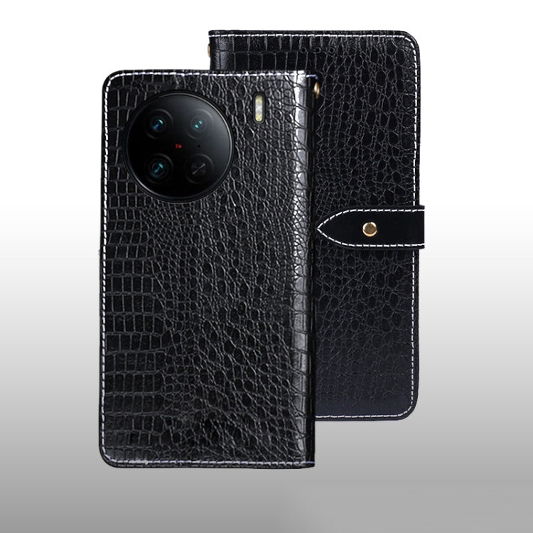 idewei Custodia per telefono in pelle con texture coccodrillo, For Huawei nova Y90, For Infinix Note 12, For Infinix Note 12 Pro 4G, For Infinix Smart 6 Plus, For Nokia G11 Plus, For Samsung Galaxy A04e 4G, For Tecno Camon 19, For Tecno Pova 3         ...