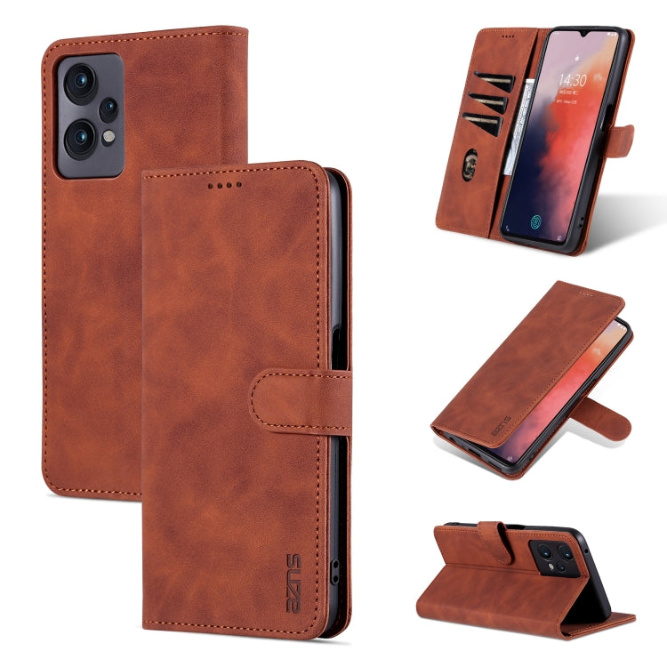AZNS Skin Feel Calf Texture Flip Custodia in pelle per telefono, For OPPO K10x 5G / Realme 9 Pro, For Honor Play 40 Plus, For Huawei Mate 50 / Mate 50E