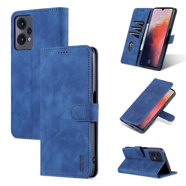 AZNS Skin Feel Calf Texture Flip Custodia in pelle per telefono, For OPPO K10x 5G / Realme 9 Pro, For Honor Play 40 Plus, For Huawei Mate 50 / Mate 50E
