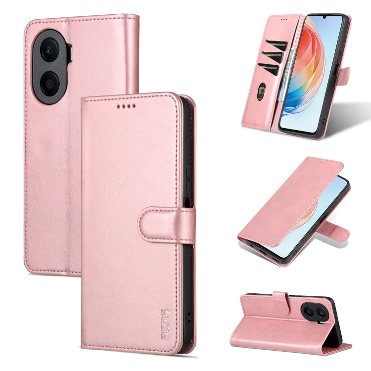 AZNS Skin Feel Calf Texture Flip Custodia in pelle per telefono, For OPPO K10x 5G / Realme 9 Pro, For Honor Play 40 Plus, For Huawei Mate 50 / Mate 50E