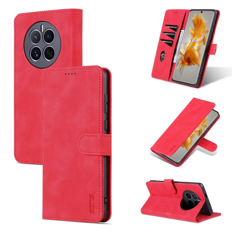 AZNS Skin Feel Calf Texture Flip Custodia in pelle per telefono, For OPPO K10x 5G / Realme 9 Pro, For Honor Play 40 Plus, For Huawei Mate 50 / Mate 50E