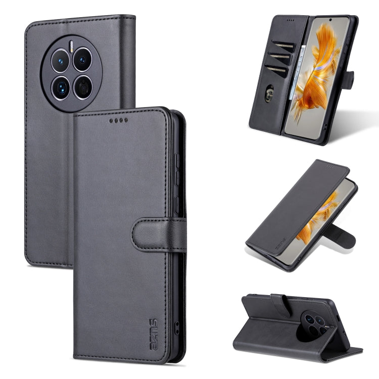 AZNS Skin Feel Calf Texture Flip Custodia in pelle per telefono, For OPPO K10x 5G / Realme 9 Pro, For Honor Play 40 Plus, For Huawei Mate 50 / Mate 50E