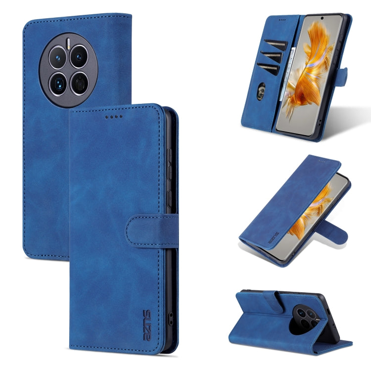 AZNS Skin Feel Calf Texture Flip Custodia in pelle per telefono, For OPPO K10x 5G / Realme 9 Pro, For Honor Play 40 Plus, For Huawei Mate 50 / Mate 50E