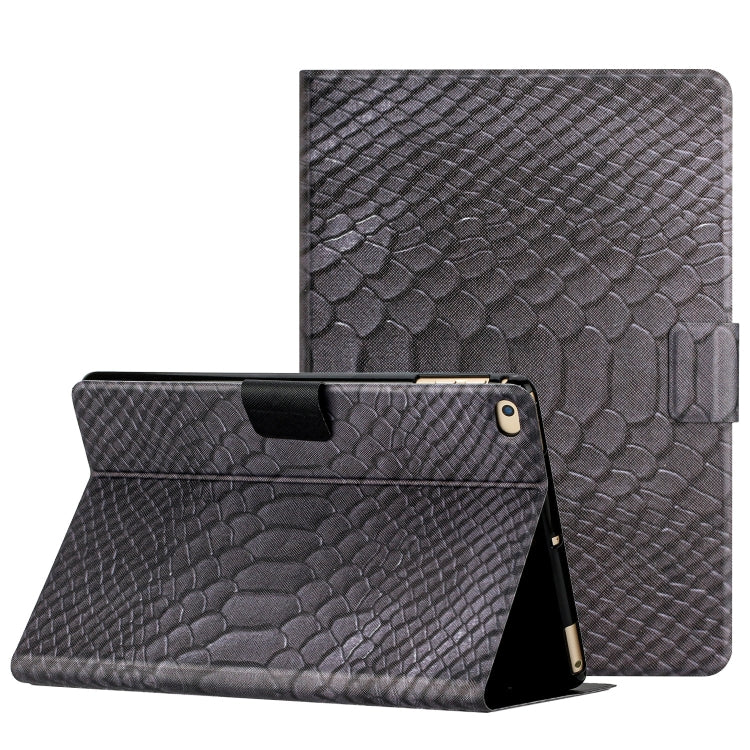 Custodia Smart Tablet in pelle di coccodrillo tinta unita, For iPad Air / Air 2 / 9.7 2017 / 9.7 2018, For iPad 10.2 / 10.5, For iPad 10th Gen 10.9 2022, For iPad Pro 11 2020 / 2018 / Air 2020 10.9