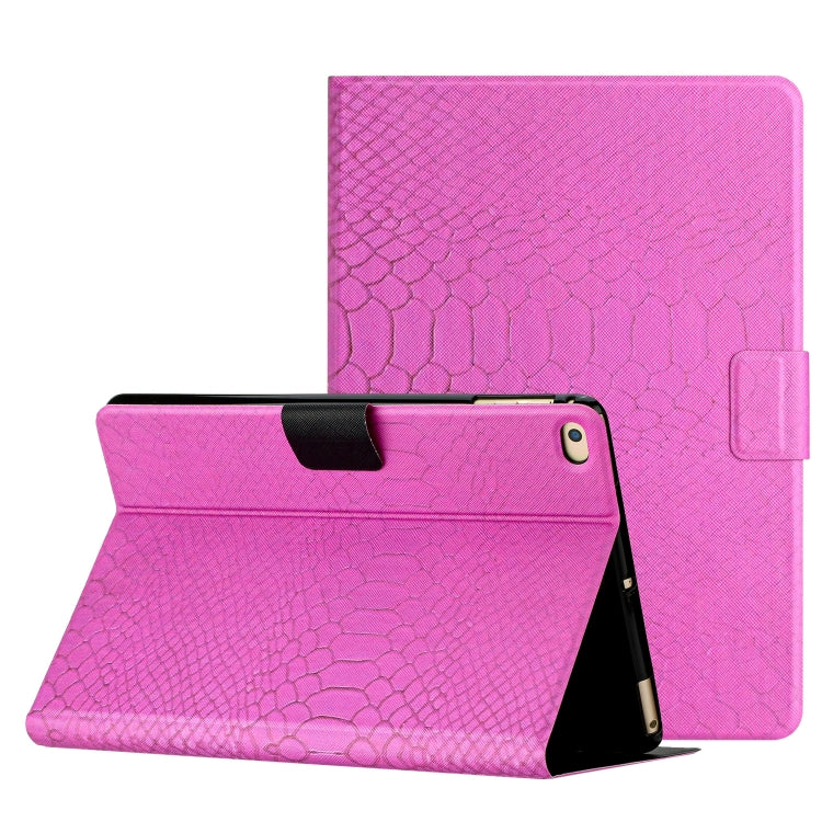 Custodia Smart Tablet in pelle di coccodrillo tinta unita, For iPad Air / Air 2 / 9.7 2017 / 9.7 2018, For iPad 10.2 / 10.5, For iPad 10th Gen 10.9 2022, For iPad Pro 11 2020 / 2018 / Air 2020 10.9