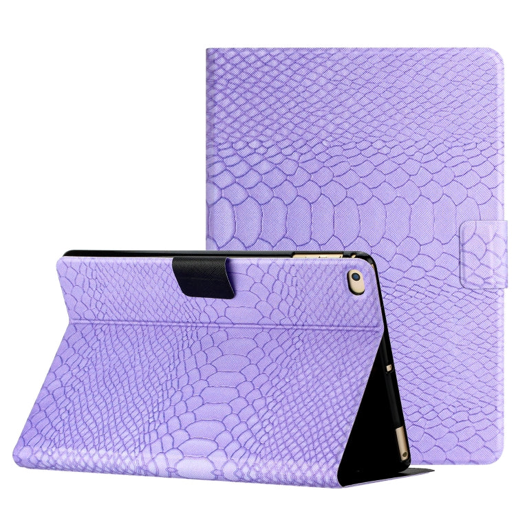 Custodia Smart Tablet in pelle di coccodrillo tinta unita, For iPad Air / Air 2 / 9.7 2017 / 9.7 2018, For iPad 10.2 / 10.5, For iPad 10th Gen 10.9 2022, For iPad Pro 11 2020 / 2018 / Air 2020 10.9