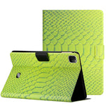 Custodia Smart Tablet in pelle di coccodrillo tinta unita, For iPad Air / Air 2 / 9.7 2017 / 9.7 2018, For iPad 10.2 / 10.5, For iPad 10th Gen 10.9 2022, For iPad Pro 11 2020 / 2018 / Air 2020 10.9