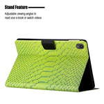 Custodia Smart Tablet in pelle di coccodrillo tinta unita, For Lenovo Tab P11, For Samsung Galaxy Tab A7 10.4 2020, For Samsung Galaxy Tab A7 Lite, For Samsung Galaxy Tab A8