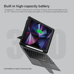 Custodia per tastiera combinata paraurti Nillkin, For iPad 10.2 2019/2020/2021