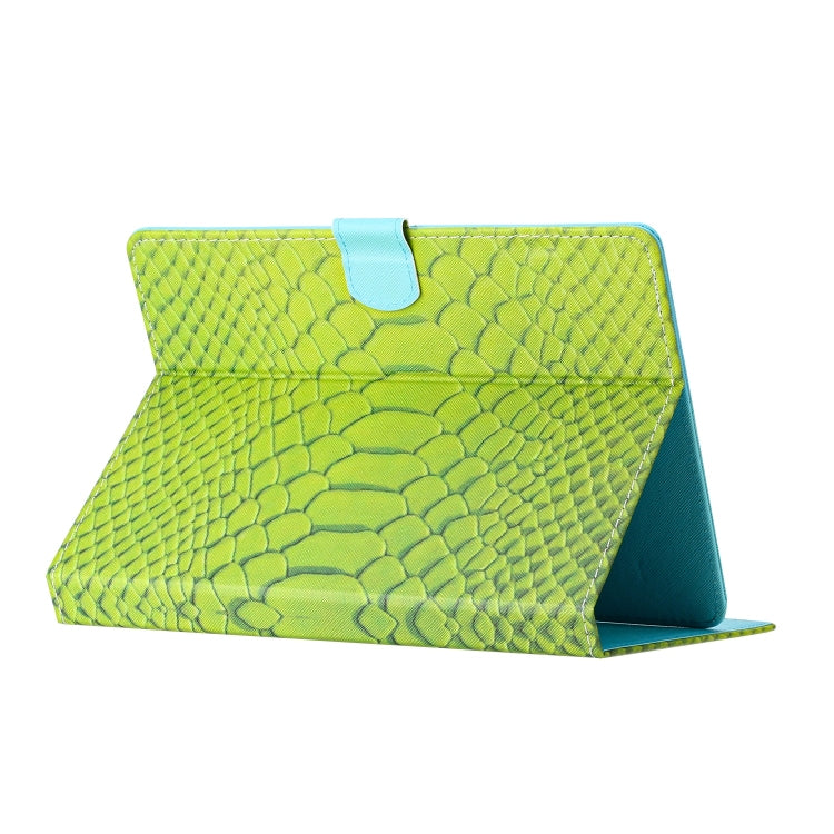 Custodia tablet in pelle con texture coccodrillo 7-10 pollici