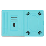 Custodia tablet in pelle con texture coccodrillo 7-10 pollici