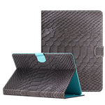 Custodia tablet in pelle con texture coccodrillo 7-10 pollici