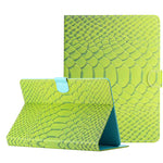 Custodia tablet in pelle con texture coccodrillo 7-10 pollici