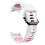 Cinturino in silicone Wave Two Color, For Samsung Galaxy Watch5 Pro