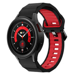 Cinturino in silicone Wave Two Color, For Samsung Galaxy Watch5 Pro