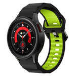 Cinturino in silicone Wave Two Color, For Samsung Galaxy Watch5 Pro