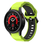 Cinturino in silicone Wave Two Color, For Samsung Galaxy Watch5 Pro