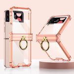 Custodia portafoglio con cerniera per Samsung Galaxy Z Flip4