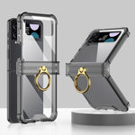 Custodia portafoglio con cerniera per Samsung Galaxy Z Flip4