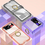 Custodia portafoglio con cerniera per Samsung Galaxy Z Flip4