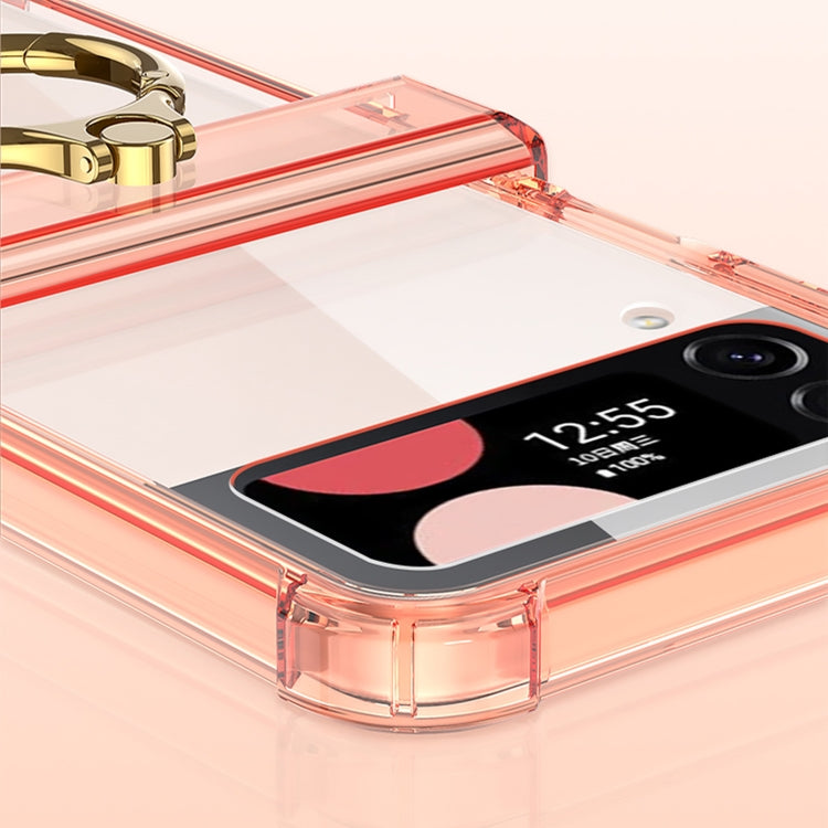 Custodia portafoglio con cerniera per Samsung Galaxy Z Flip4