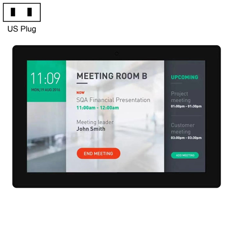 HSD1010T Android 7,1 RK3288 2GB+16GB della macchina di pubblicità dell'esposizione di HD IPS da 10,1 pollici, EU Plug, US Plug, UK Plug, AU Plug