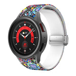 Cinturino magnetico in silicone stampato, For Samsung Galaxy Watch5