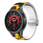 Cinturino magnetico in silicone stampato, For Samsung Galaxy Watch5