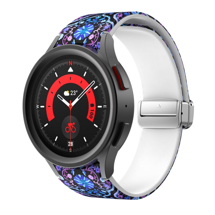 Cinturino magnetico in silicone stampato, For Samsung Galaxy Watch5