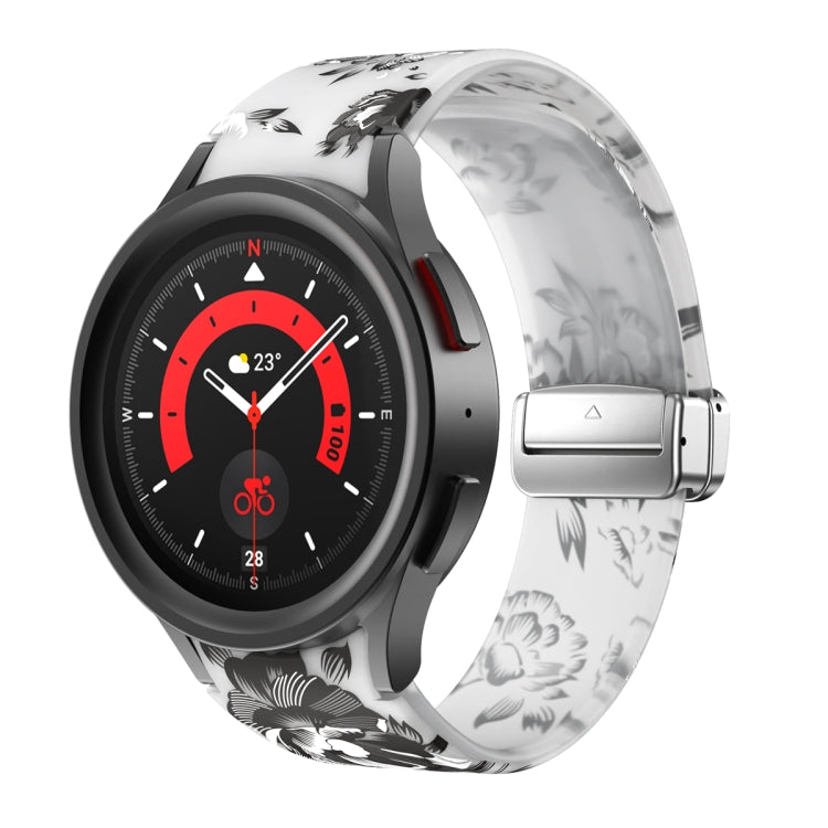 Cinturino magnetico in silicone stampato, For Samsung Galaxy Watch5
