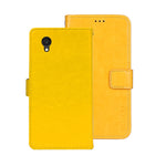 idewei Custodia per telefono in pelle con texture Crazy Horse, For Alcatel 1 Ultra, For Huawei nova 10 SE, For Huawei nova Y61 4G