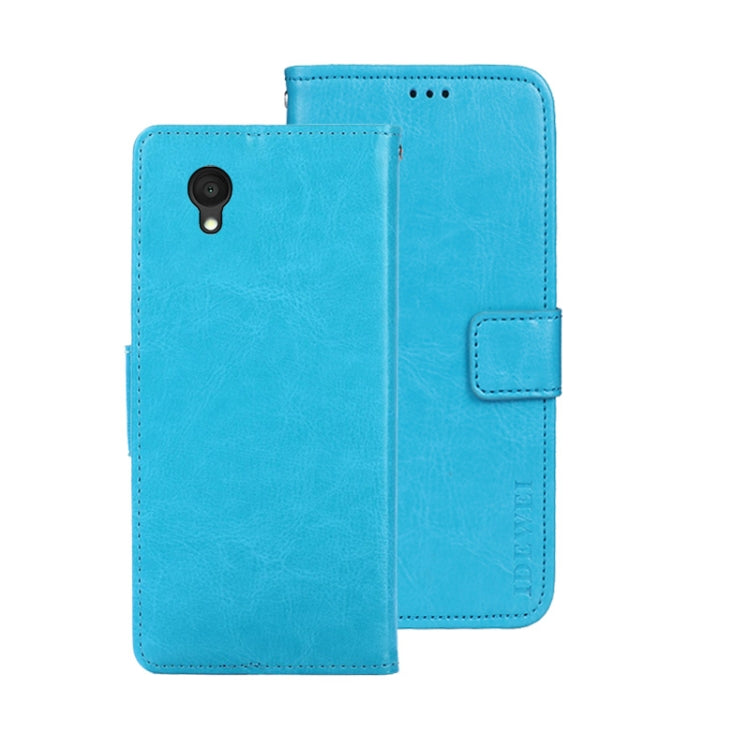 idewei Custodia per telefono in pelle con texture Crazy Horse, For Alcatel 1 Ultra, For Huawei nova 10 SE, For Huawei nova Y61 4G