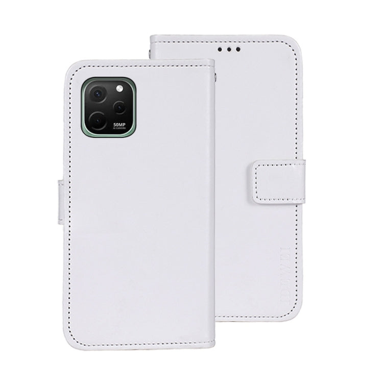 idewei Custodia per telefono in pelle con texture Crazy Horse, For Alcatel 1 Ultra, For Huawei nova 10 SE, For Huawei nova Y61 4G
