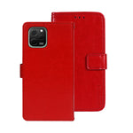 idewei Custodia per telefono in pelle con texture Crazy Horse, For Alcatel 1 Ultra, For Huawei nova 10 SE, For Huawei nova Y61 4G