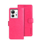 idewei Custodia per telefono in pelle con texture Crazy Horse, For Infinix Zero Ultra 5G, For OPPO A58 5G, For OPPO A77s