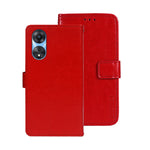 idewei Custodia per telefono in pelle con texture Crazy Horse, For Infinix Zero Ultra 5G, For OPPO A58 5G, For OPPO A77s