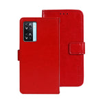 idewei Custodia per telefono in pelle con texture Crazy Horse, For Infinix Zero Ultra 5G, For OPPO A58 5G, For OPPO A77s