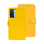 idewei Custodia per telefono in pelle con texture Crazy Horse, For Infinix Zero Ultra 5G, For OPPO A58 5G, For OPPO A77s