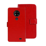 idewei Custodia per telefono in pelle con texture Crazy Horse, For Oukitel C19 Pro, For Realme 10 5G, For Tecno Pova 4