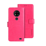 idewei Custodia per telefono in pelle con texture Crazy Horse, For Oukitel C19 Pro, For Realme 10 5G, For Tecno Pova 4