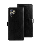 idewei Custodia per telefono in pelle con texture Crazy Horse, For Oukitel C19 Pro, For Realme 10 5G, For Tecno Pova 4