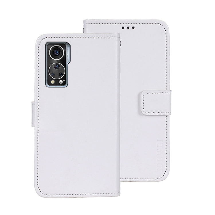 idewei Custodia per telefono in pelle con texture Crazy Horse, For ZTE Axon 30S, For ZTE Blade A72 4G, For Honor X40 GT
