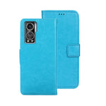 idewei Custodia per telefono in pelle con texture Crazy Horse, For ZTE Axon 30S, For ZTE Blade A72 4G, For Honor X40 GT