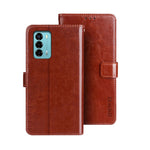 idewei Custodia per telefono in pelle con texture Crazy Horse, For ZTE Axon 30S, For ZTE Blade A72 4G, For Honor X40 GT